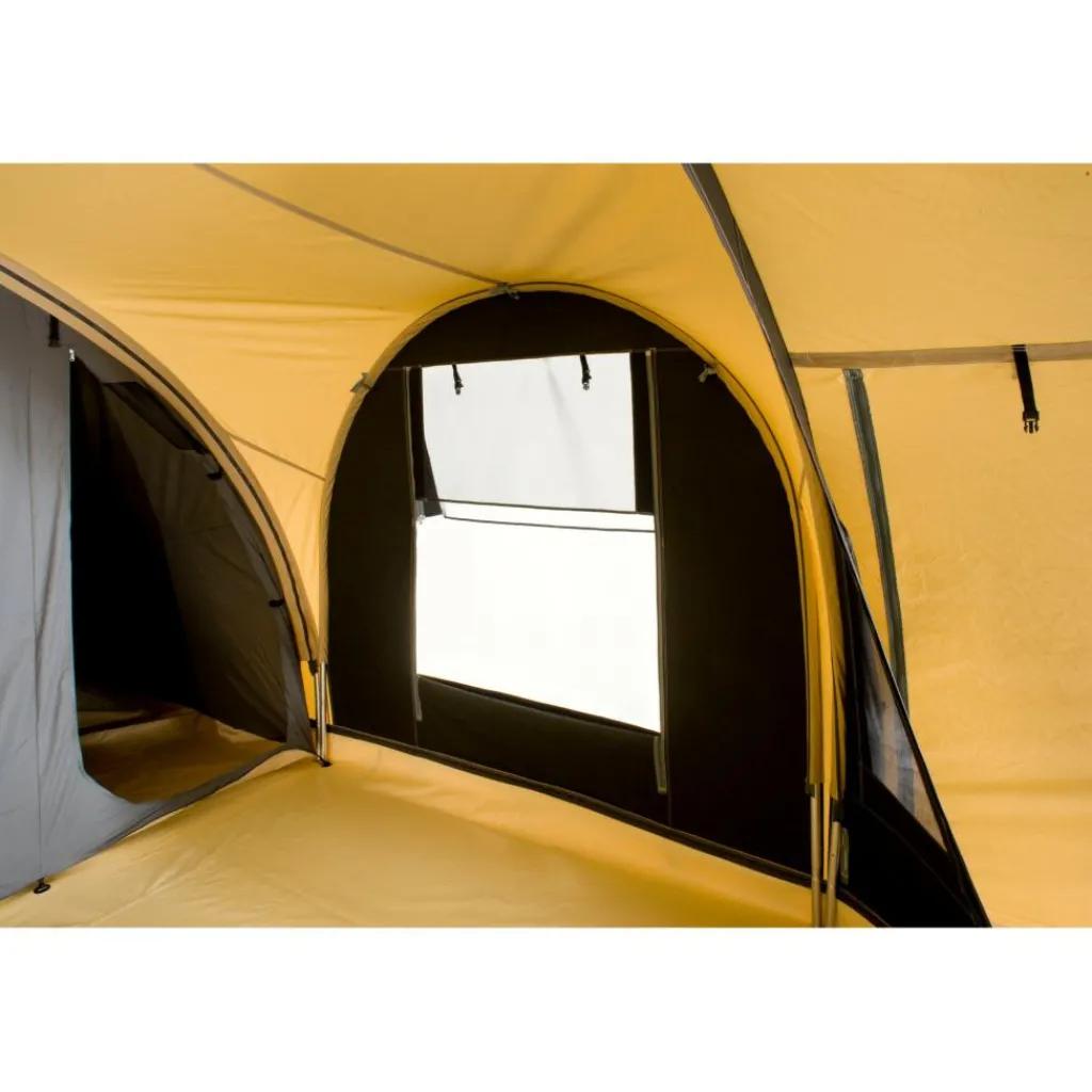 Tunneltenten|Koepeltenten-Cabanon Biscaya 440 All Season vario tunneltent beige