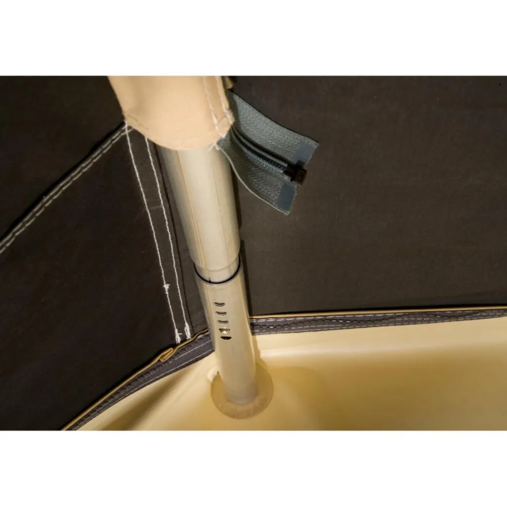 Tunneltenten|Koepeltenten-Cabanon Biscaya 440 All Season vario tunneltent beige