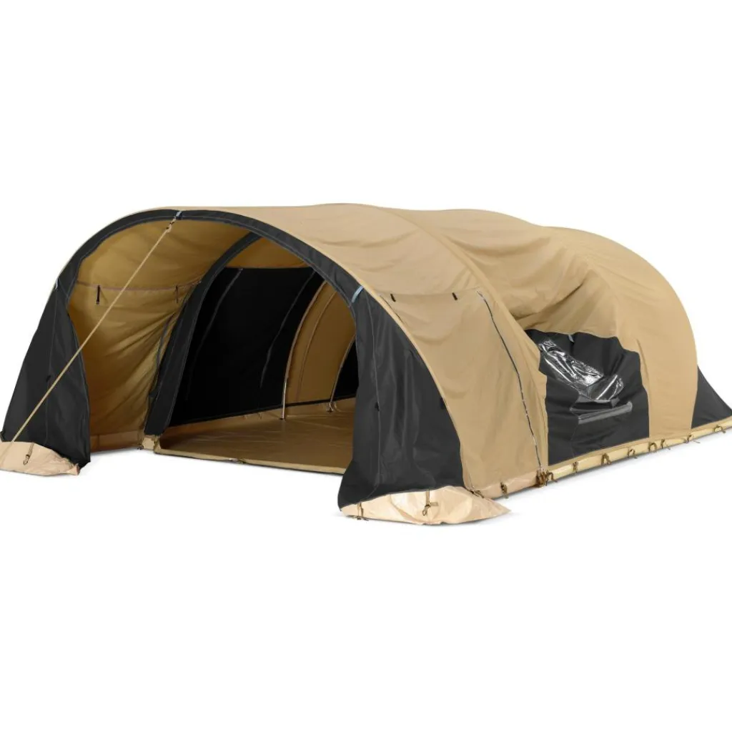 Tunneltenten|Koepeltenten-Cabanon Biscaya 440 All Season vario tunneltent beige