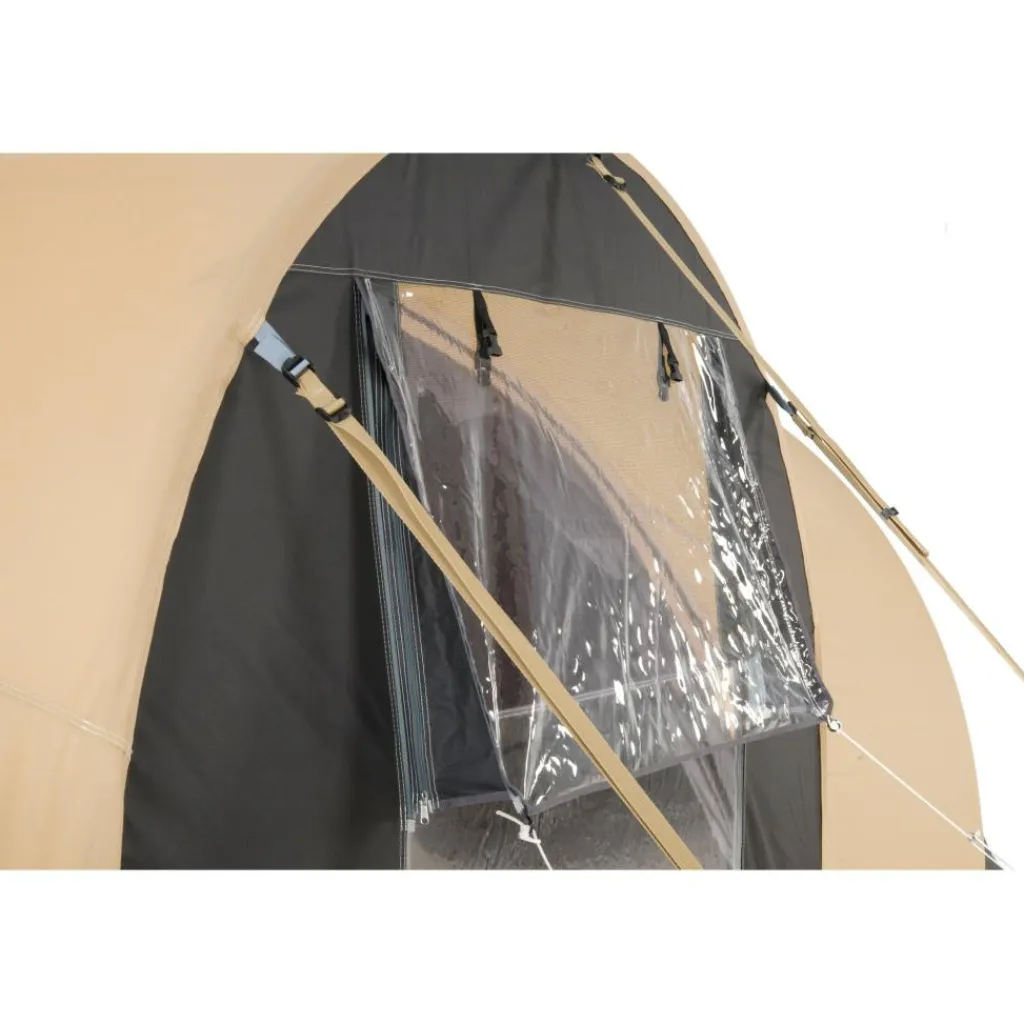 Tunneltenten|Koepeltenten-Cabanon Biscaya 440 All Season vario tunneltent beige
