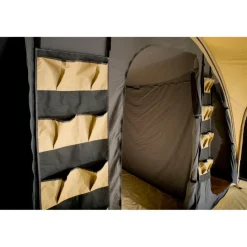 Tunneltenten|Koepeltenten-Cabanon Biscaya 440 All Season vario tunneltent beige