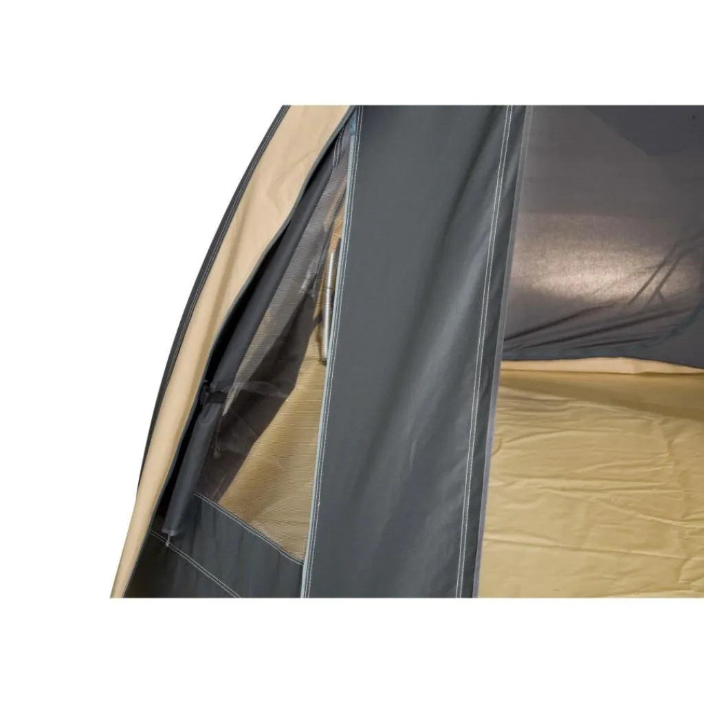 Tunneltenten|Koepeltenten-Cabanon Biscaya 440 All Season vario tunneltent beige
