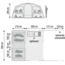 Nieuwe Vouwwagen-Cabanon Chamonix EPS Basic vouwwagen