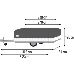 Nieuwe Vouwwagen-Cabanon Chamonix EPS Deluxe vouwwagen