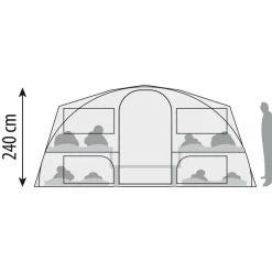 Nieuwe Vouwwagen-Cabanon Chamonix EPS Deluxe vouwwagen