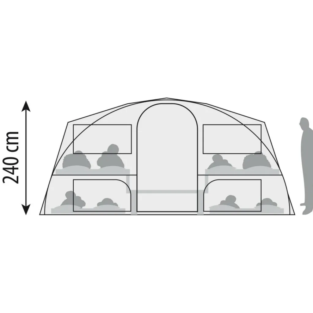 Nieuwe Vouwwagen-Cabanon Chamonix EPS Deluxe vouwwagen