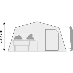 Nieuwe Vouwwagen-Cabanon Malawi 2.0 Royale EPS Deluxe vouwwagen