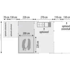 Cabanon Malawi 2.0 Royale EPS Basic vouwwagen< Nieuwe Vouwwagen