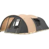 Cabanon Morea 440 Vario tunneltent beige< 6-Persoons Tent|Tunneltenten