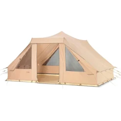 Cabanon Nevada groepstent beige< Tunneltenten|Koepeltenten