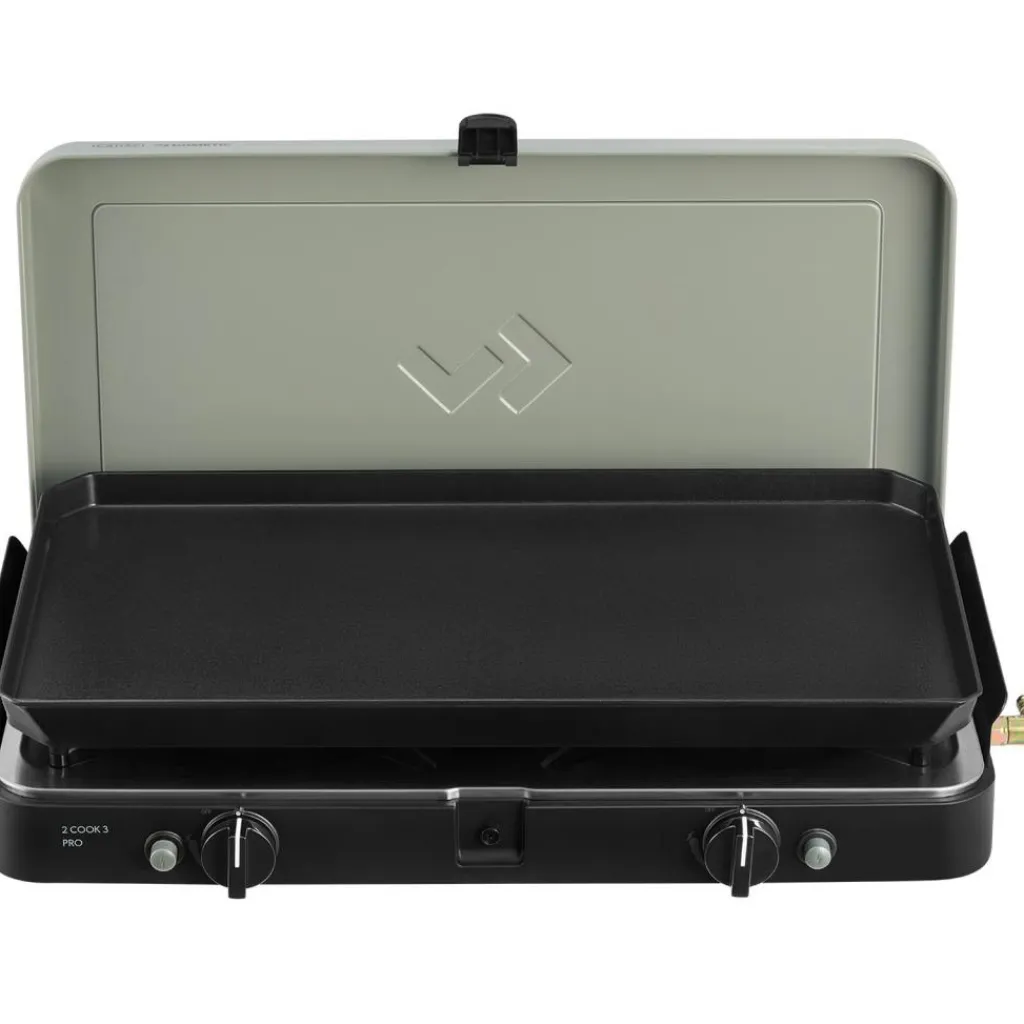 Gaskooktoestellen-Cadac 2 Cook 3 Pro Plancha 2-pits kooktoestel
