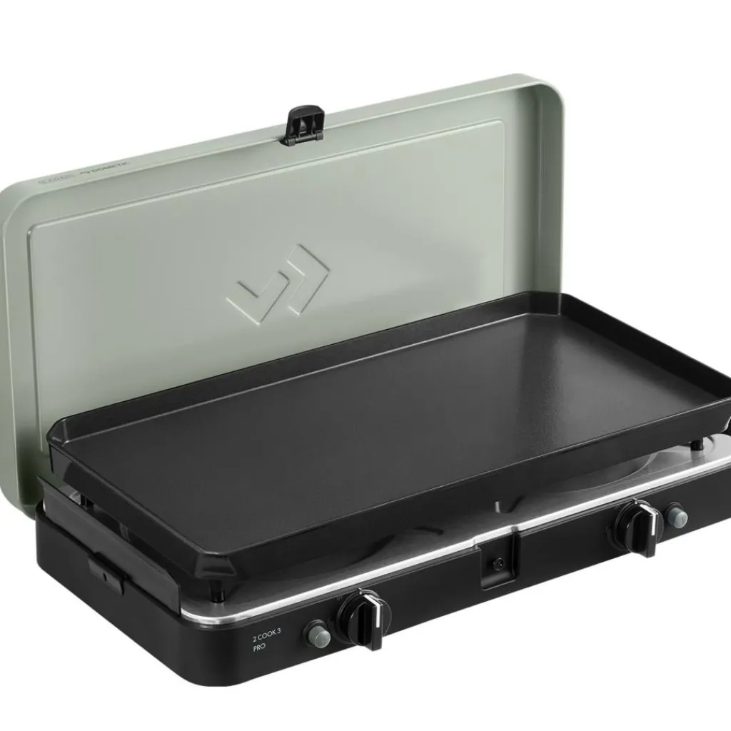 Gaskooktoestellen-Cadac 2 Cook 3 Pro Plancha 2-pits kooktoestel