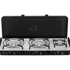 Cadac 3 Cook Turbo FFD Deluxe 3-pits kooktoestel< Gaskooktoestellen