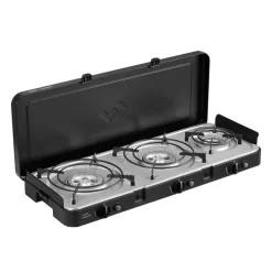 Cadac 3 Cook Turbo FFD Deluxe 3-pits kooktoestel< Gaskooktoestellen