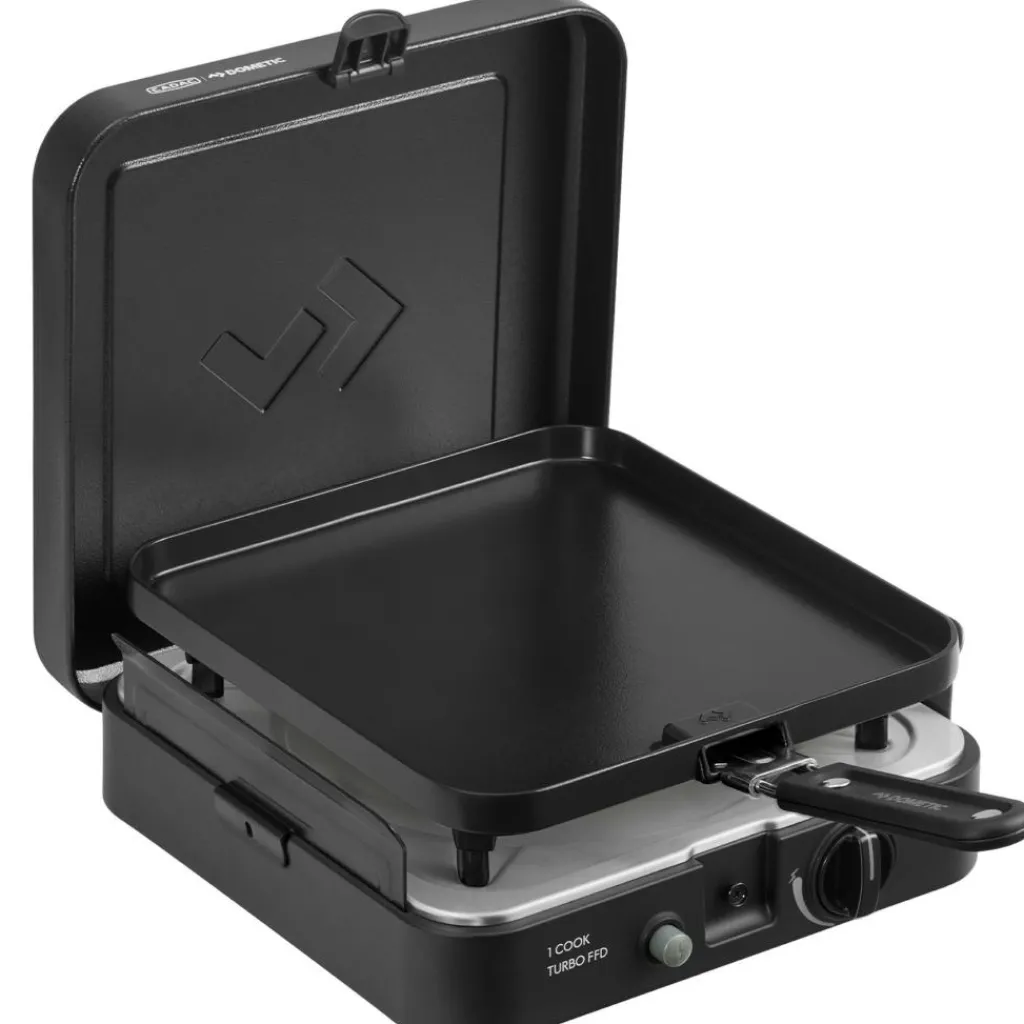 Cadac 1 Cook Turbo FFD Flat Plate kooktoestel< Gaskooktoestellen