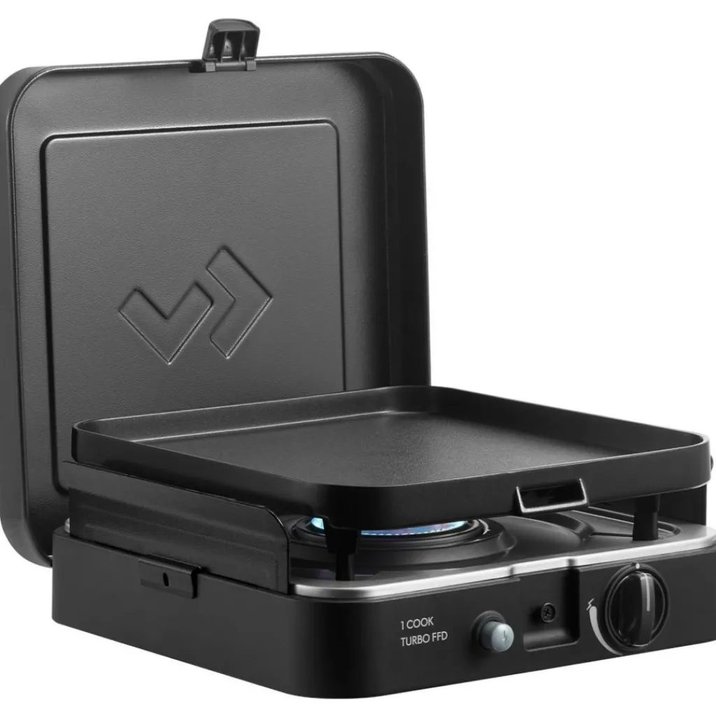 Cadac 1 Cook Turbo FFD Flat Plate kooktoestel< Gaskooktoestellen