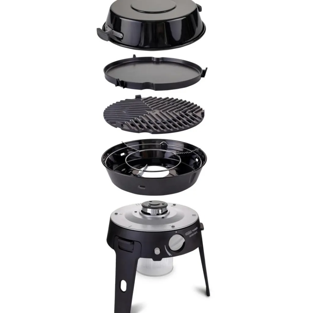 Campingbarbecues-Cadac Safari Chef 30 HP Deluxe gasbarbecue