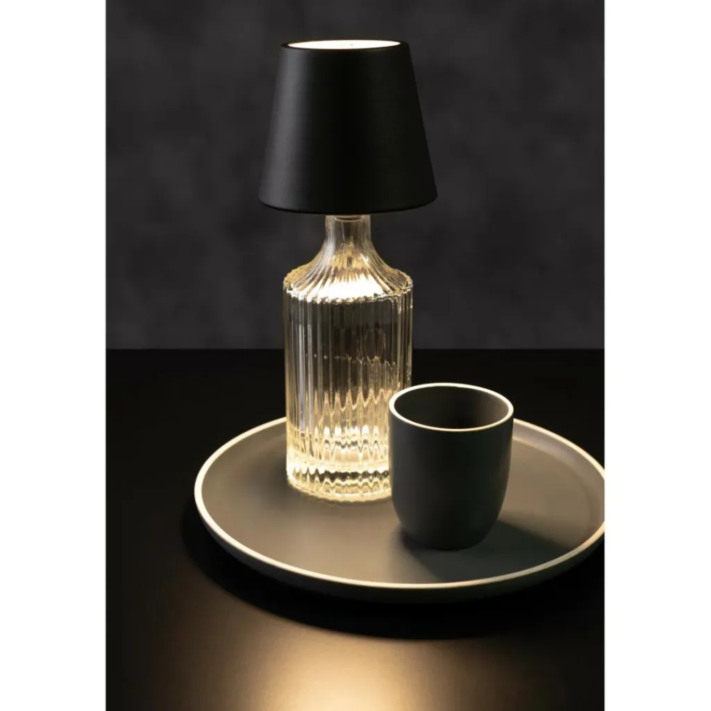 Calex Flessenstop met verlichting black< Verlichting|Verlichting Batterijen