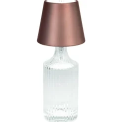 Verlichting|Verlichting Batterijen-Calex Flessenstop met verlichting bronze