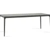 Callisto Miranda tuintafel 200 x 90 antraciet< Tuintafels