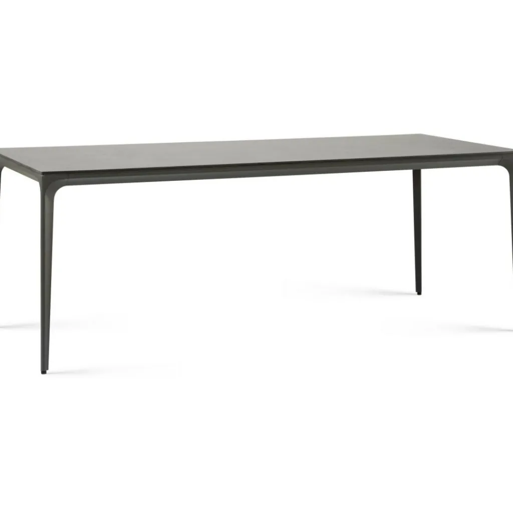 Callisto Miranda tuintafel 200 x 90 antraciet< Tuintafels