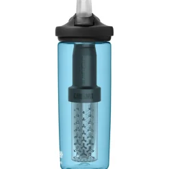 CamelBak Eddy+ drinkfles 600 ml filtered by LifeStraw true blue< Drinkflessen