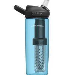 CamelBak Eddy+ drinkfles 600 ml filtered by LifeStraw true blue< Drinkflessen