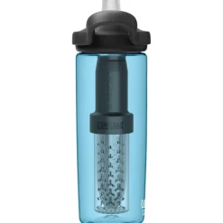 CamelBak Eddy+ drinkfles 600 ml filtered by LifeStraw true blue< Drinkflessen