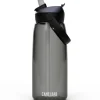 Drinkflessen-Camelbak Thrive Flip Straw drinkfles 946 ml charcoal