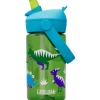 Camelbak Thrive Flip Straw Kids drinkfles 414 ml hip dinos< Drinkflessen