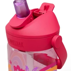 Camelbak Thrive Flip Straw Kids drinkfles 414 ml rainbow floral< Drinkflessen