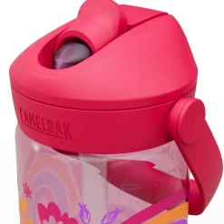 Camelbak Thrive Flip Straw Kids drinkfles 414 ml rainbow floral< Drinkflessen