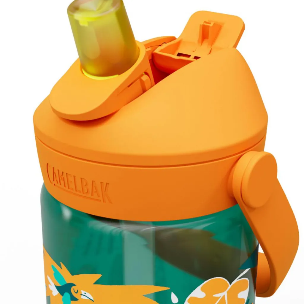 Drinkflessen-Camelbak Thrive Flip Straw Kids drinkfles 414 ml jungle animals