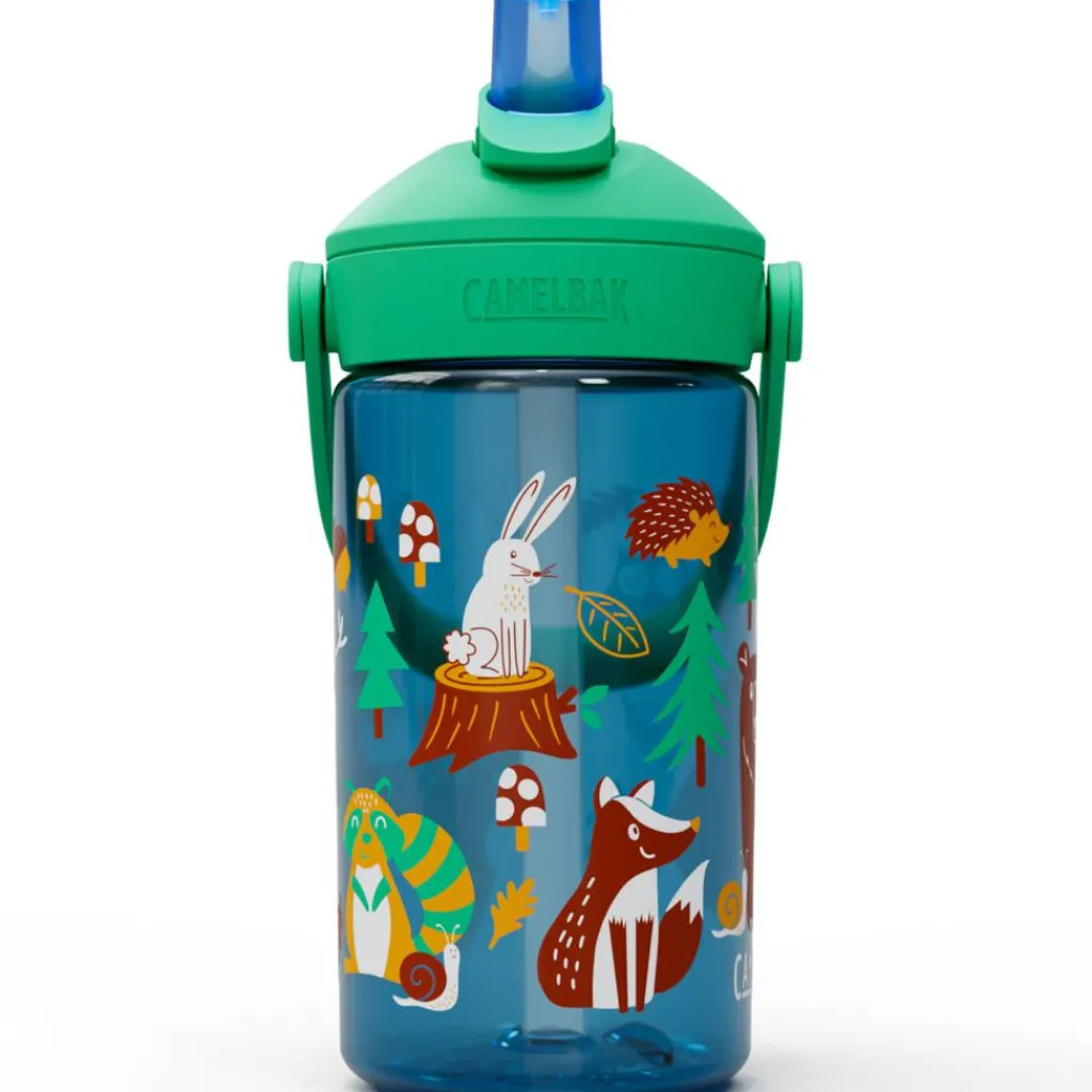 Camelbak Thrive Flip Straw Kids drinkfles 414 ml friendly forest< Drinkflessen