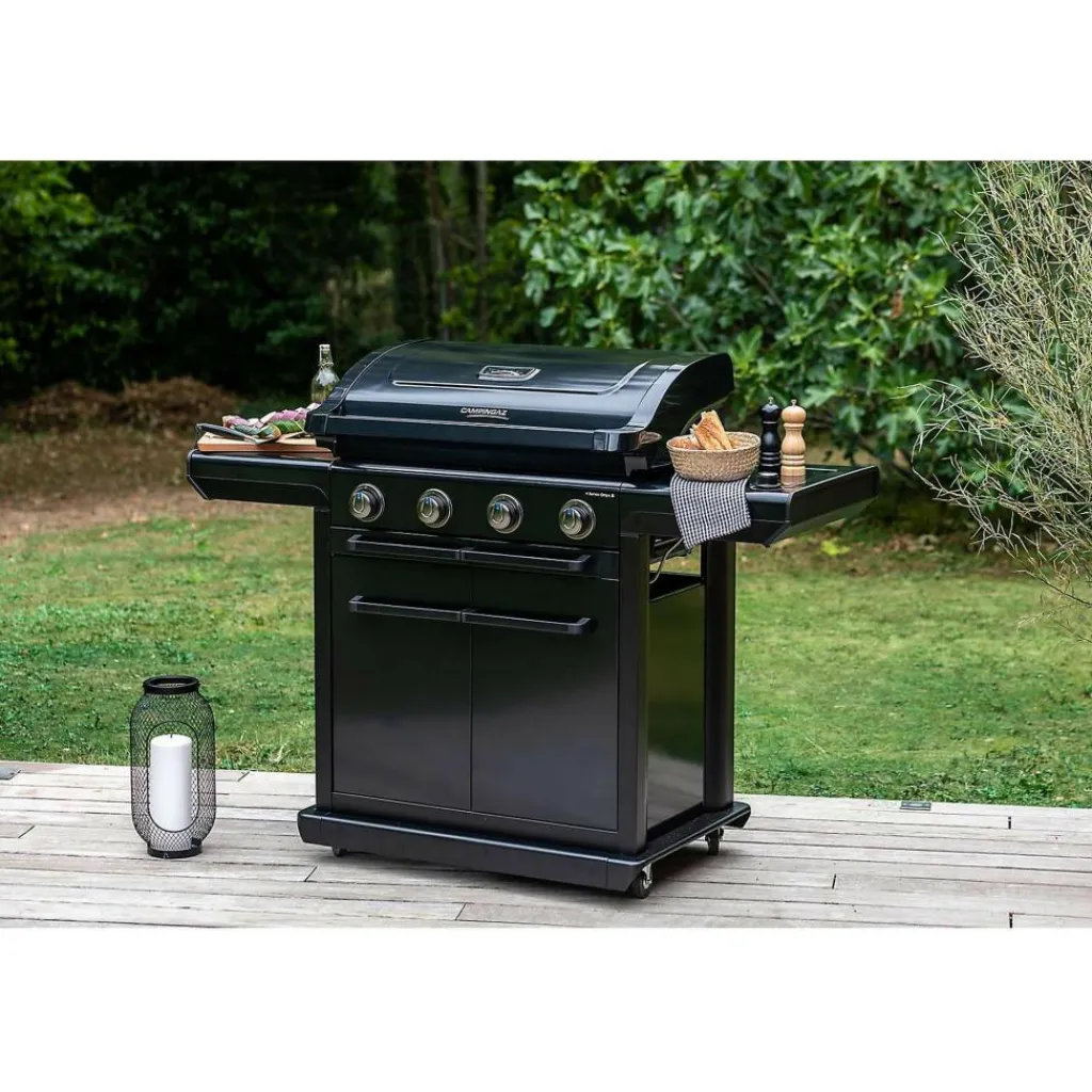 Campingaz 4 series Onyx S buitenkeuken black< Gas Bbq & Buitenkeukens