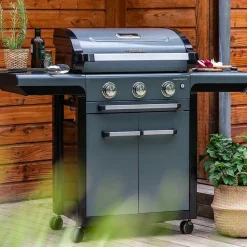 Campingaz 3 Series Premium S buitenkeuken black grey< Gas Bbq & Buitenkeukens