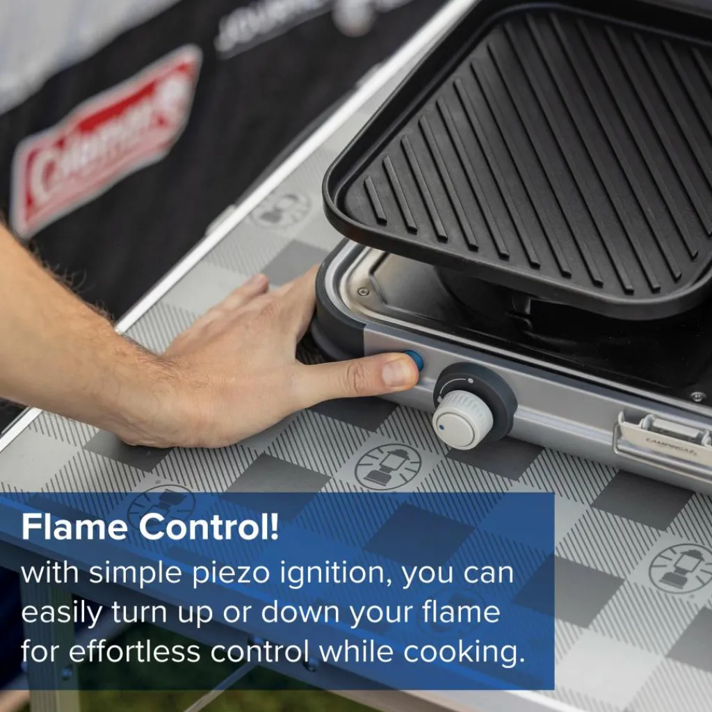 Gaskooktoestellen-Campingaz Camping Kitchen 2 Grill & Go kooktoestel