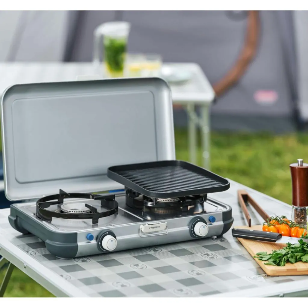 Gaskooktoestellen-Campingaz Camping Kitchen 2 Grill & Go kooktoestel