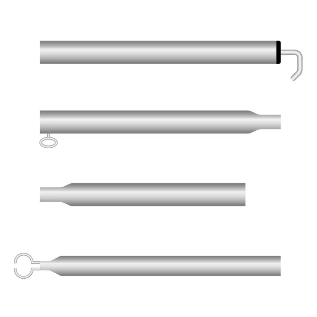 Tentstokken|Tentstokken-Campking Extra dakligger staal 28 / 25 mm 230 - 305 cm