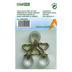 Voortent Onderdelen-Campking Inox stelring