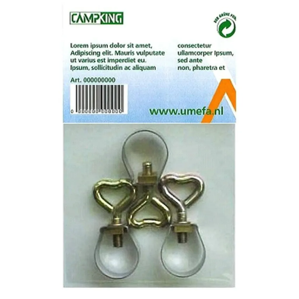 Voortent Onderdelen-Campking Inox stelring