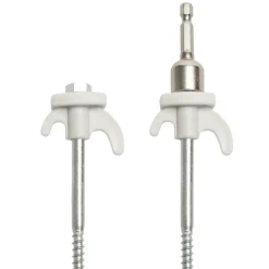 Campking Permafrost schroefharing kofferset 23 cm 18 stuks< Tent Haringen