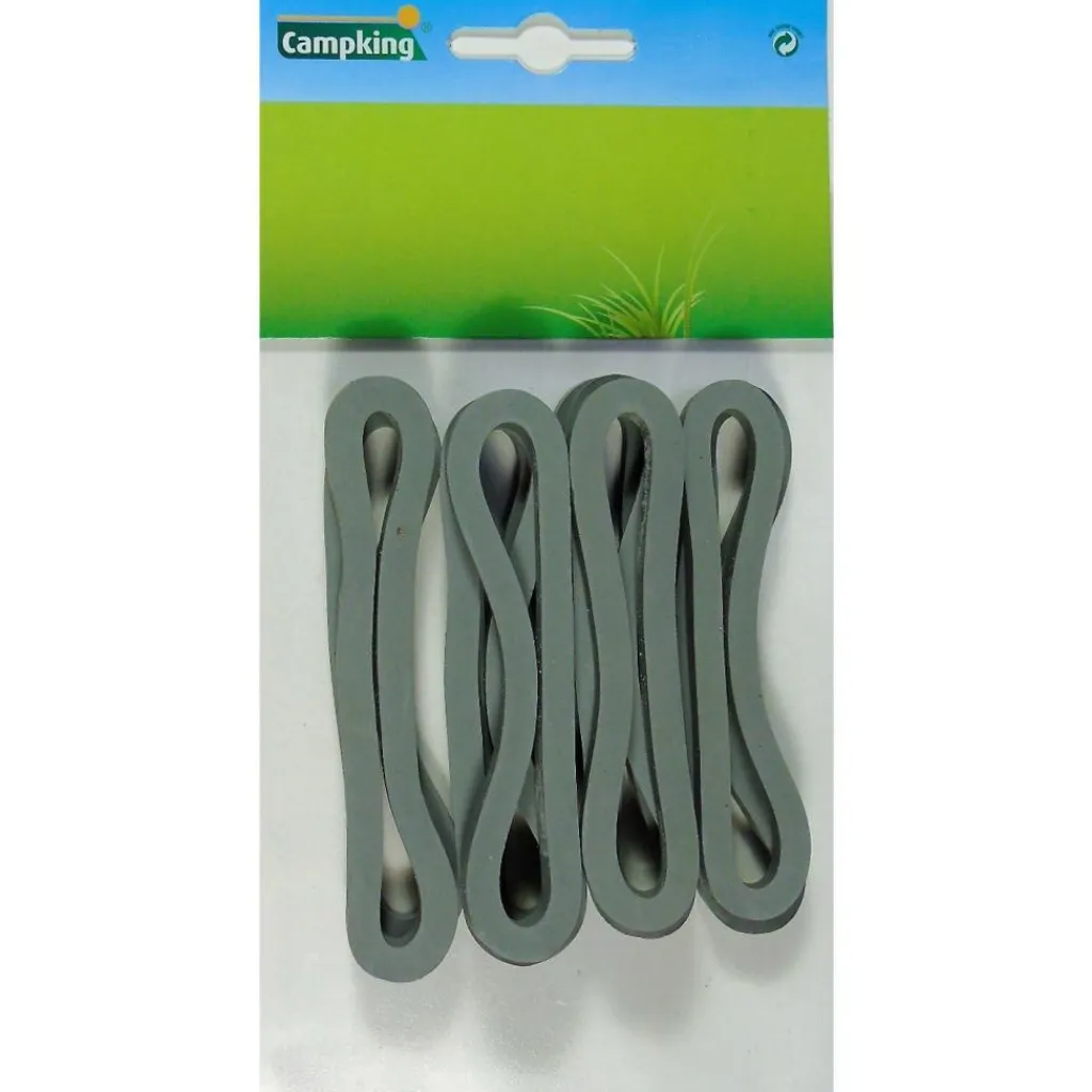 Scheerlijnen &Amp; Spanners-Campking Rubberen tentelastiek 90 x 5 mm per 10 stuks