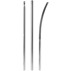 Tentstokken|Tentstokken-Campking Spanstok gebogen staal 22 / 19 mm 165 - 255 cm