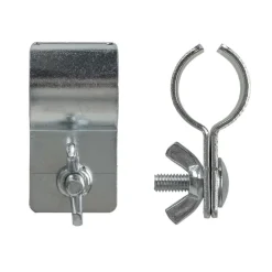 Tentstokken|Tentstokken-Campking Stormstok met voet aluminium 25 / 22 mm 180 - 260 cm QG