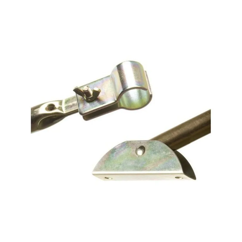 Campking Stormstok met voet staal 22 / 19 mm 170 - 250 cm< Tentstokken|Tentstokken
