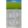 Campking tentstokvoet 25 - 48 mm set van 4 stuks< Voortent Accessoires