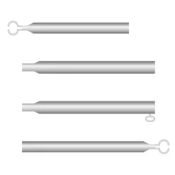 Tentstokken|Tentstokken-Campking Verandastang 3-delig staal 22 - 25 mm 170 - 340 cm