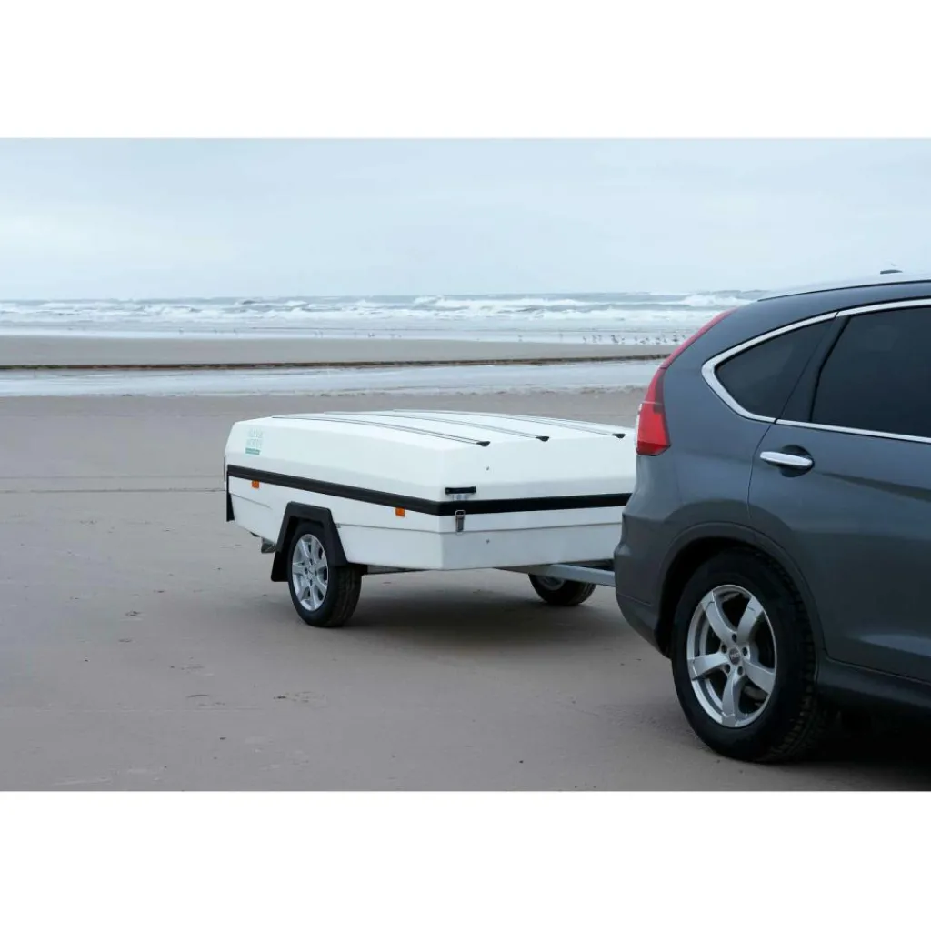 Nieuwe Vouwwagen-Camp-let Earth geremd vouwwagen 750 kg grey