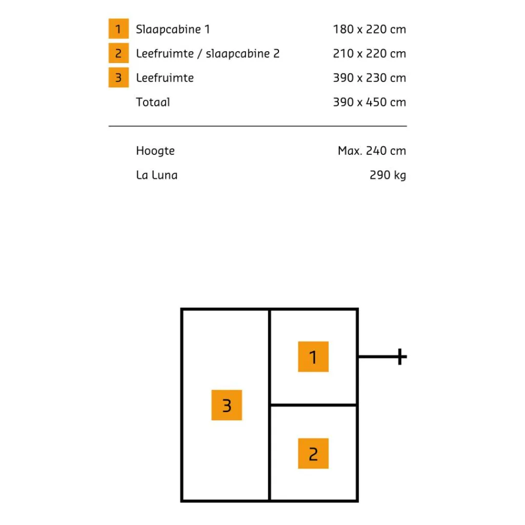 Campooz La Luna vouwwagen< Nieuwe Vouwwagen